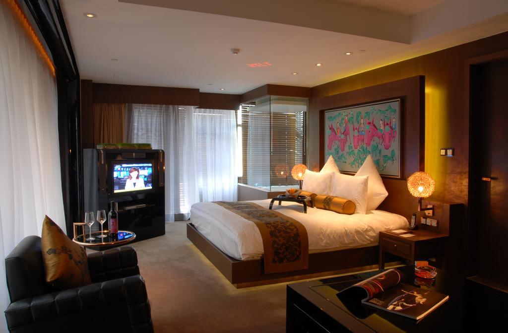 Pudi Boutique Hotel Fuxing Park Shanghai Exterior foto